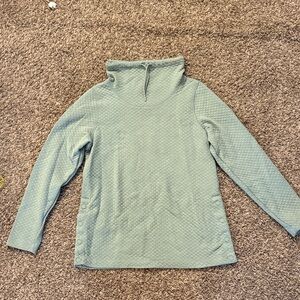 Sage green LL Bean sweater